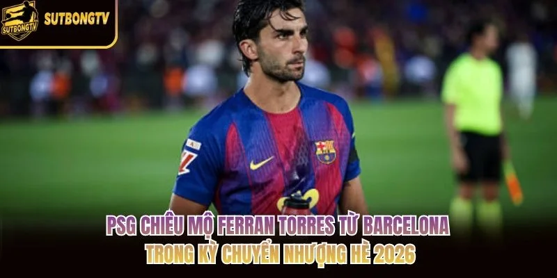 PSG chiêu mộ Ferran Torres từ Barcelona trong kỳ chuyển nhượng hè 2026
